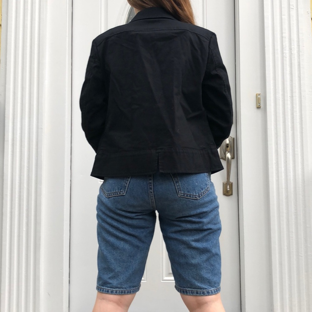 Talbots black twill P6 jacket - Picture 3 of 4